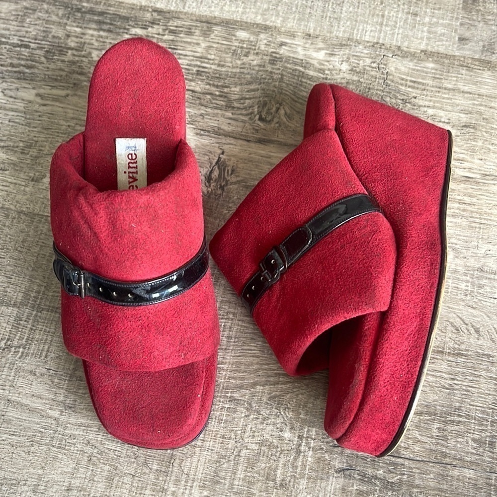 Vintage Herbert Levine wedge platforms